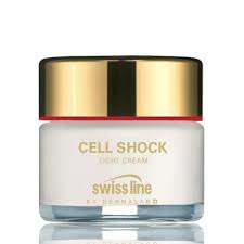 Kem Chống Lão Hóa Da Cell Shock Light Cream Swissline dành cho da dầu và da hỗn hợp