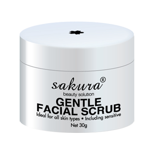 Tẩy tế bào chết vùng mặt Sakura Gentle Facial Scrub