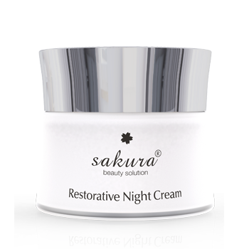 Kem phục hồi da, chống lão hóa da ban đêm Sakura Restorative Night Cream