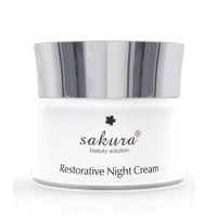 Kem phục hồi da, chống lão hóa da ban đêm Sakura Restorative Night Cream