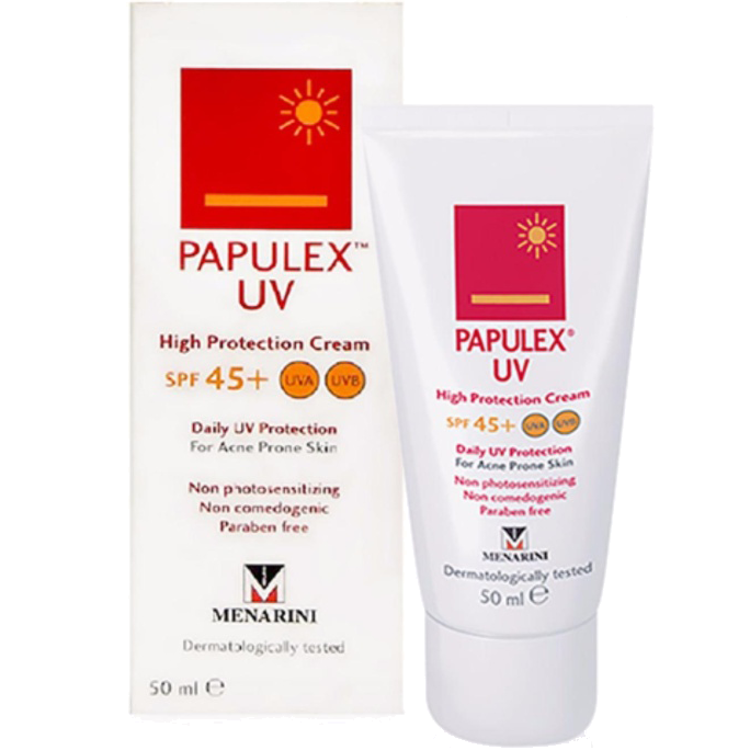 papulex uv high protection cream spf 45