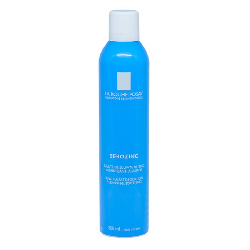 Nước Xịt Khoáng Làm Dịu Da La Roche-Posay Serozinc Zinc Sulfate Solution Cleansing  Soothing  300ml