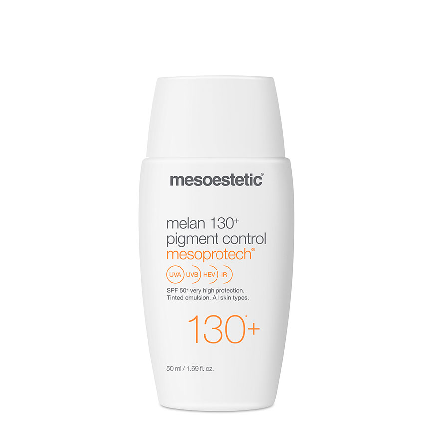 Kem chống nắng phổ rộng kiểm soát nám Mesoestetic Mesoprotech Melan 130+ Pigment Control