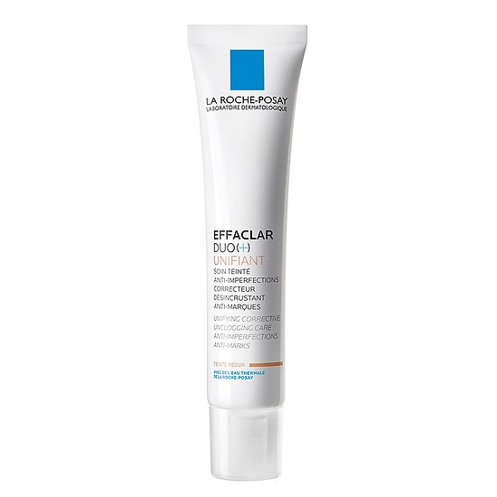 Kem dưỡng giảm mụn che khuyết điểm La Roche-Posay Effaclar Duo (+) Unifiant