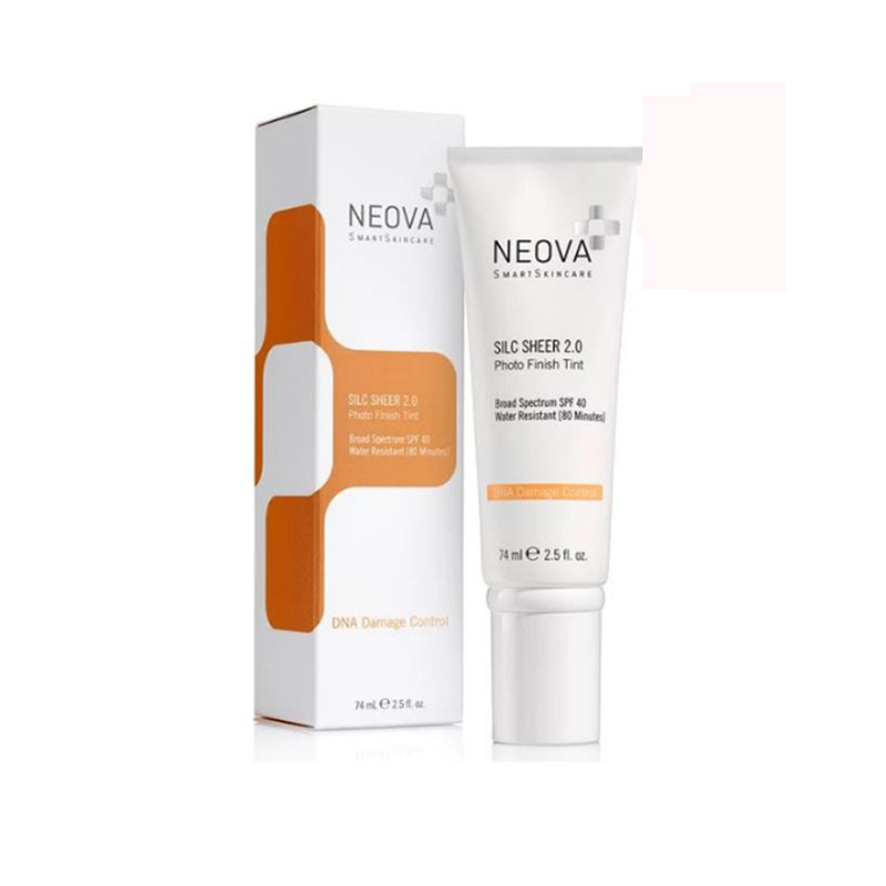 Kem nền chống nắng Neova DNA Damage Control Active Silc Sheer 2.0 SPF40 74ml