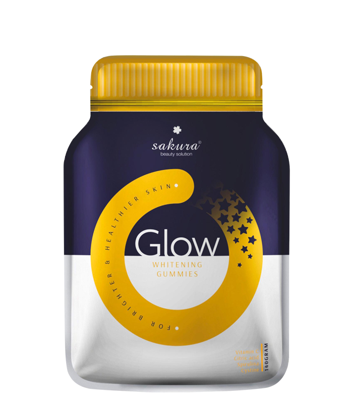 Kẹo dẻo làm trắng da Sakura Glow Whitening Gummies