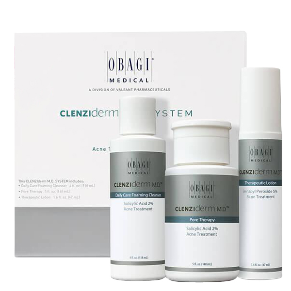 Bộ sản phẩm trị mụn Obagi CLENZIDERM M.D Normal To Oily Starter Set