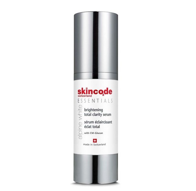 Tinh chất dưỡng trắng da Skincode Essentials Alpine White Brightening Total Clarity Serum