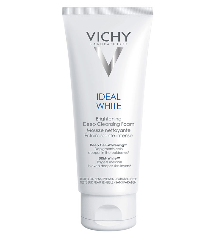 Sữa rửa mặt tạo bọt dưỡng trắng da Vichy Ideal White Brightening Deep Cleansing Foam