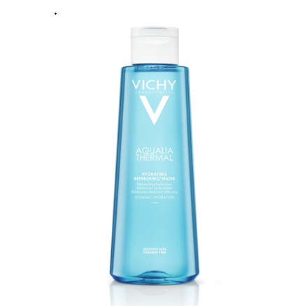 Nước hoa hồng thải độc tố, làm mềm da Vichy Aqualia Thermal Hydrating Refreshing Water