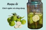 Công thức từ rượu ổi: Cung cấp collagen giúp da trắng mịn như em bé